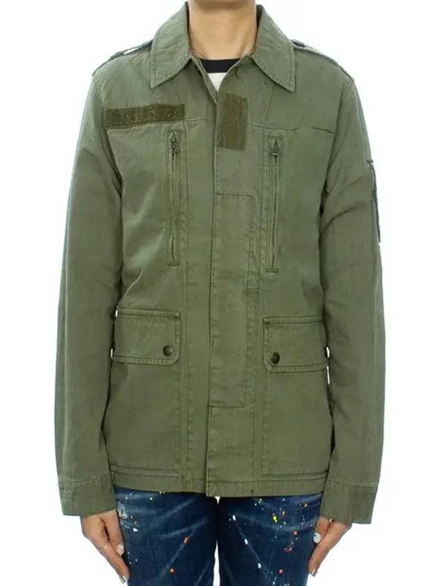 Cotton Jacket Khaki - ZADIG & VOLTAIRE - BALAAN 6