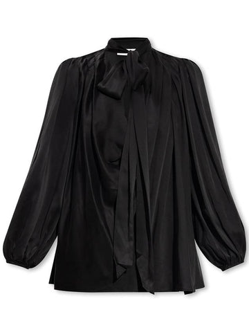 Zimmermann Silk Top, Women's, Black - ZIMMERMANN - BALAAN 1