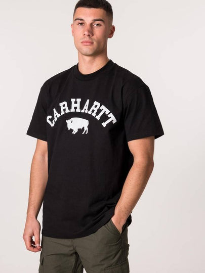 Locker Short Sleeve T-Shirt Black - CARHARTT WIP - BALAAN 2