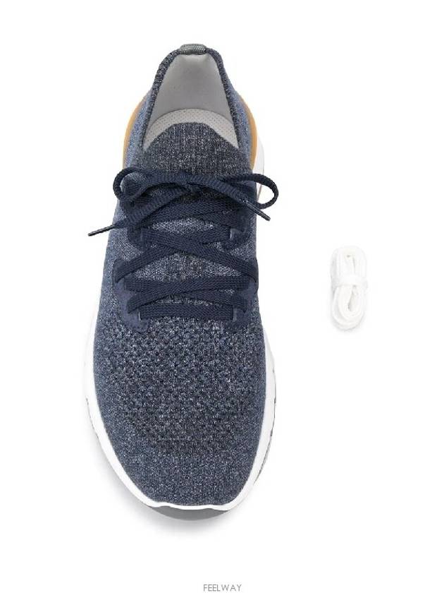 Stretch Knit Low Top Sneakers - BRUNELLO CUCINELLI - BALAAN 5