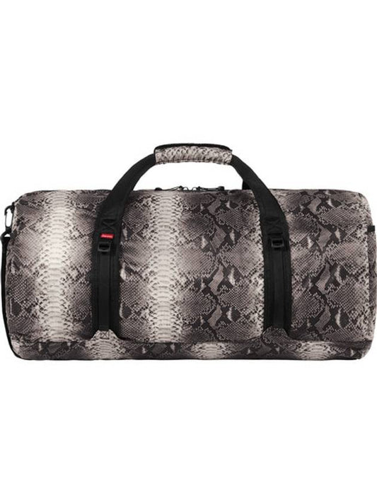 x The North Face Snakeskin Flyweight Duffle Bag Black - SUPREME - BALAAN 2