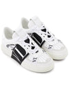 Women's VL7N Strap Low Top Sneakers White - VALENTINO - BALAAN 4