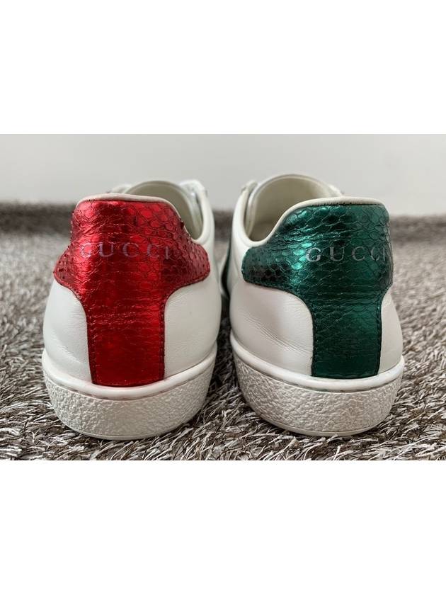 Ace bee embroidery sneakers 38 250 - GUCCI - BALAAN 10