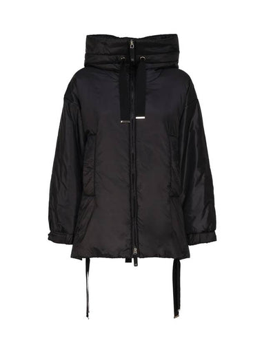 Women's Greenfe Zip Up Hoodie Black - MAX MARA - BALAAN 1