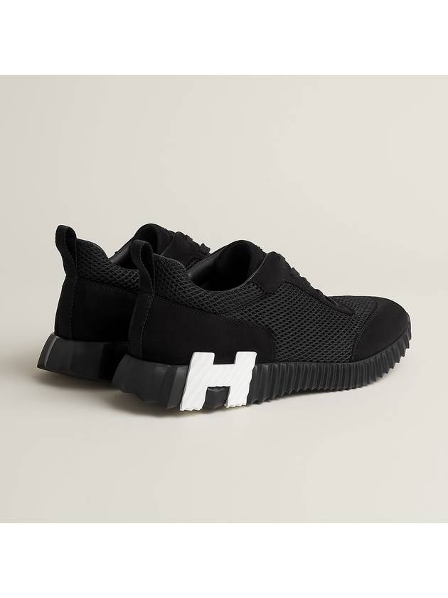 Bouncing Low Top Sneakers Black - HERMES - BALAAN 5