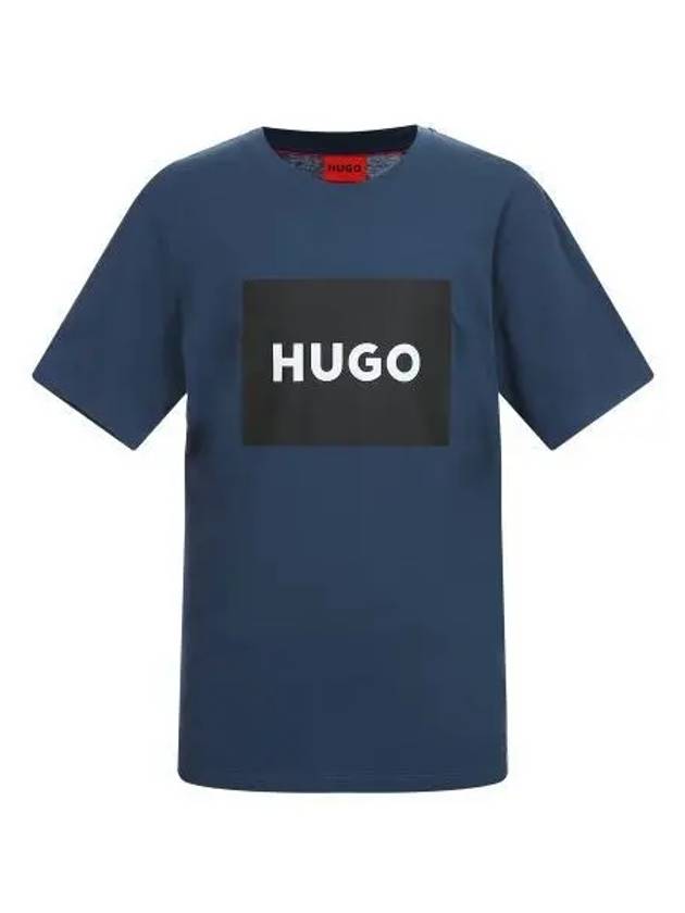 HUGO box logo cotton regular fit t shirt 50467952 403 - HUGO BOSS - BALAAN 1