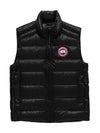 Crofton Logo Patch Padding Vest Black - CANADA GOOSE - BALAAN 3