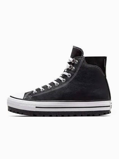 Chuck Taylor All Star City Trek Waterproof High Top Sneakers White Black - CONVERSE - BALAAN 1