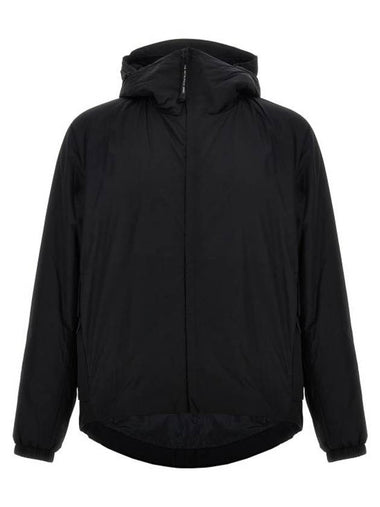 The Metropolis Series Pertex Padded Hooded Jacket Black - CP COMPANY - BALAAN 1