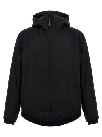 The Metropolis Series Pertex Padded Hooded Jacket Black - CP COMPANY - BALAAN 1