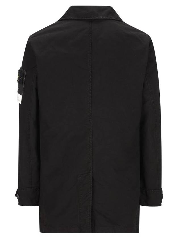 David TC Padding Jacket Black - STONE ISLAND - BALAAN 3