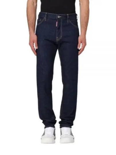 Cool Guy Denim Straight Jeans Navy - DSQUARED2 - BALAAN 2