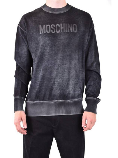 logo print sweatshirt J09267001 - MOSCHINO - BALAAN 2