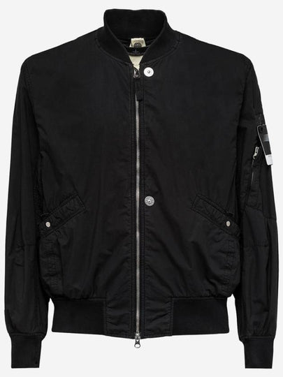 Men's Shadow Project Bomber Jacket Black - STONE ISLAND - BALAAN 2