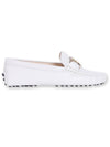 Women's T Timeless Gommino Leather Driving Shoes White - TOD'S - BALAAN 2