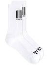 Barcode Print Socks VL14SO100W - VETEMENTS - BALAAN 2