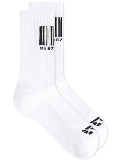 Barcode Print Socks VL14SO100W - VETEMENTS - BALAAN 2