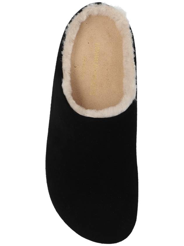 Common Projects Leather Slides Clog, Women's, Black - COMMON PROJECTS - BALAAN 6