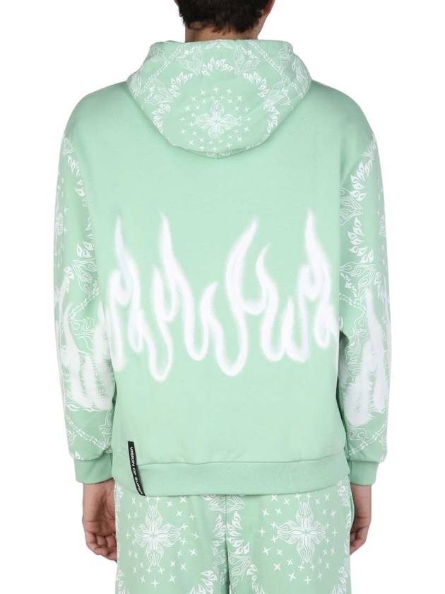 SWEATSHIRT WITH PAISLEY PATTERN - VISION OF SUPER - BALAAN 3