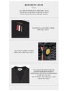 Logo Patch Lightweight Jersey Relaxed Fit Short Sleeve T-Shirt Navy - THOM BROWNE - BALAAN 7