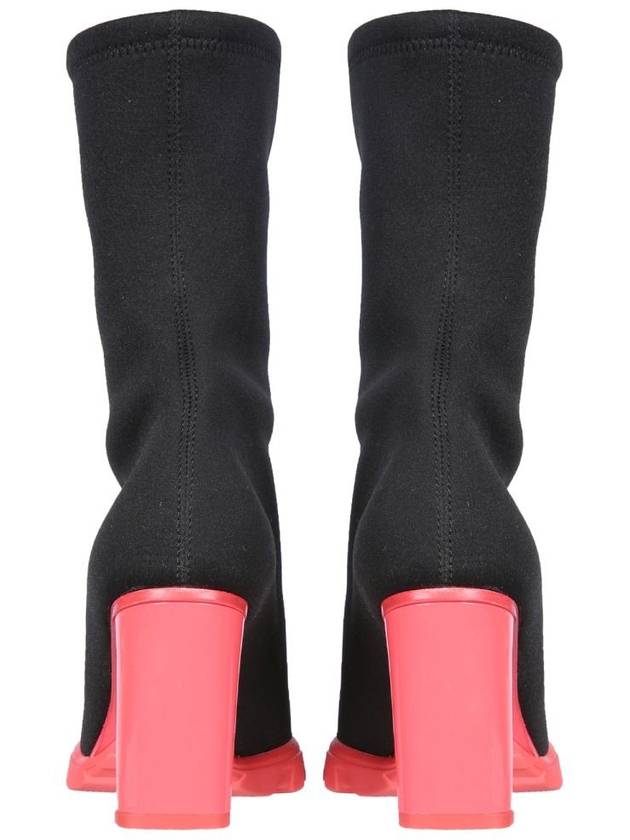 Slim Tread Middle Boots Black - ALEXANDER MCQUEEN - BALAAN 4