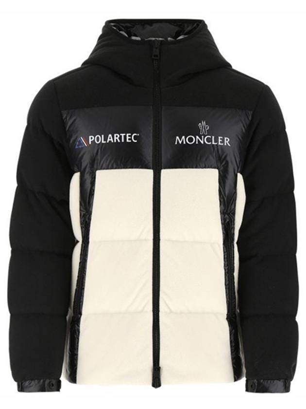 1A00084 899HL 999 MALAVOY Malaboy Hood Padding Black White Men’s Padding TLS - MONCLER - BALAAN 1