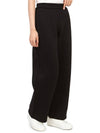 Damiana Brushed Straight Pants Black - MAX MARA - BALAAN 8