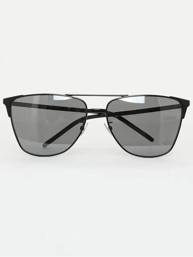 Eyewear Aviator Metal Sunglasses Black - SAINT LAURENT - BALAAN 3