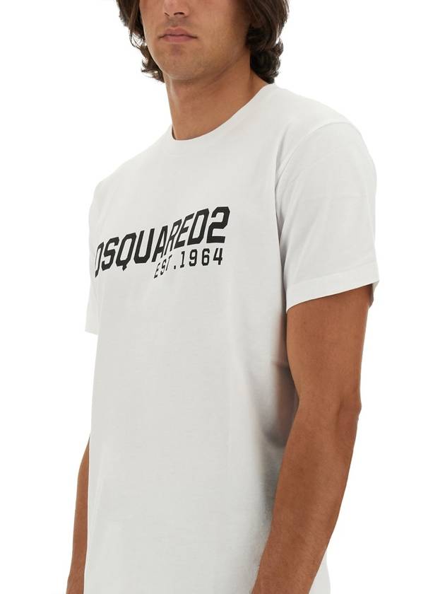 T-SHIRT WITH LOGO - DSQUARED2 - BALAAN 4