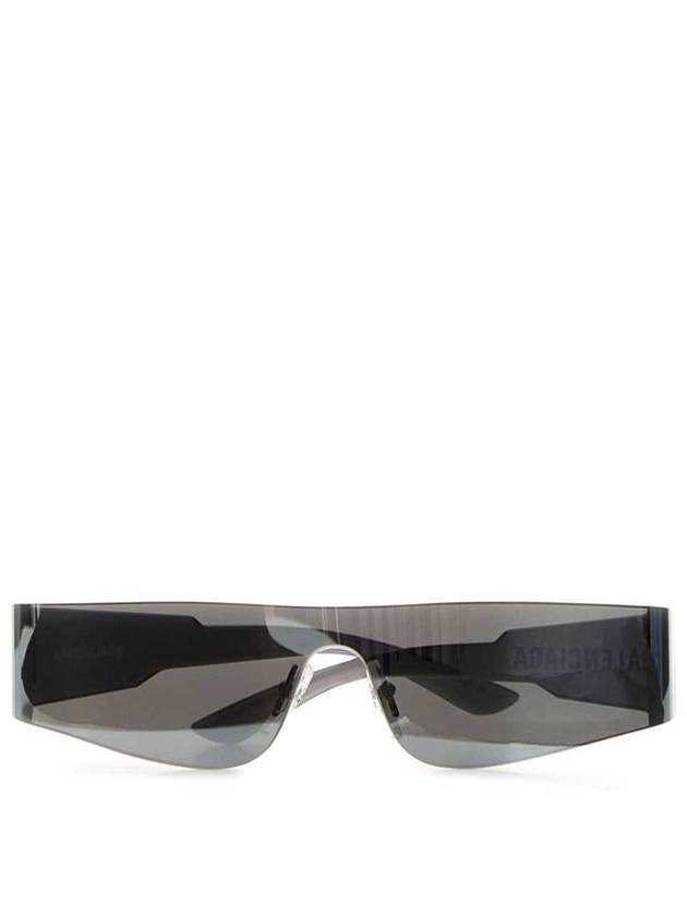 Eyewear BB0041S 002 Mono Square Sunglasses Silver - BALENCIAGA - BALAAN 3