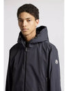 Traversier Hooded Jacket Black - MONCLER - BALAAN 6