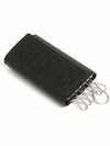 Microssima GG Bifold Silver Key Holder Black - GUCCI - BALAAN 2