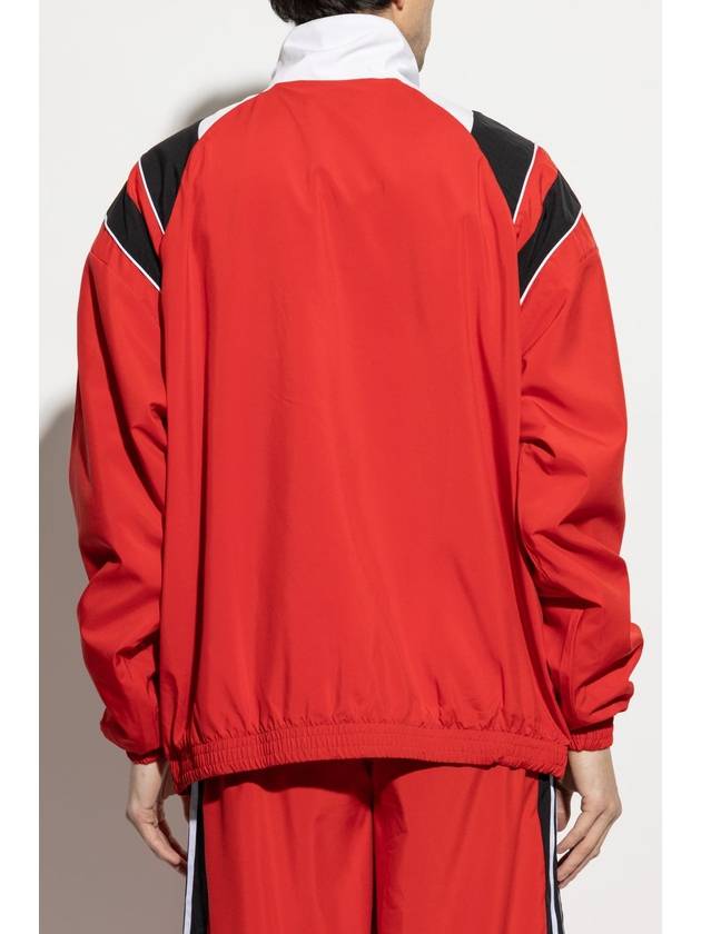 ADIDAS Originals Jacket With Stand-up Collar, Unisex, Red - ADIDAS ORIGINALS - BALAAN 6