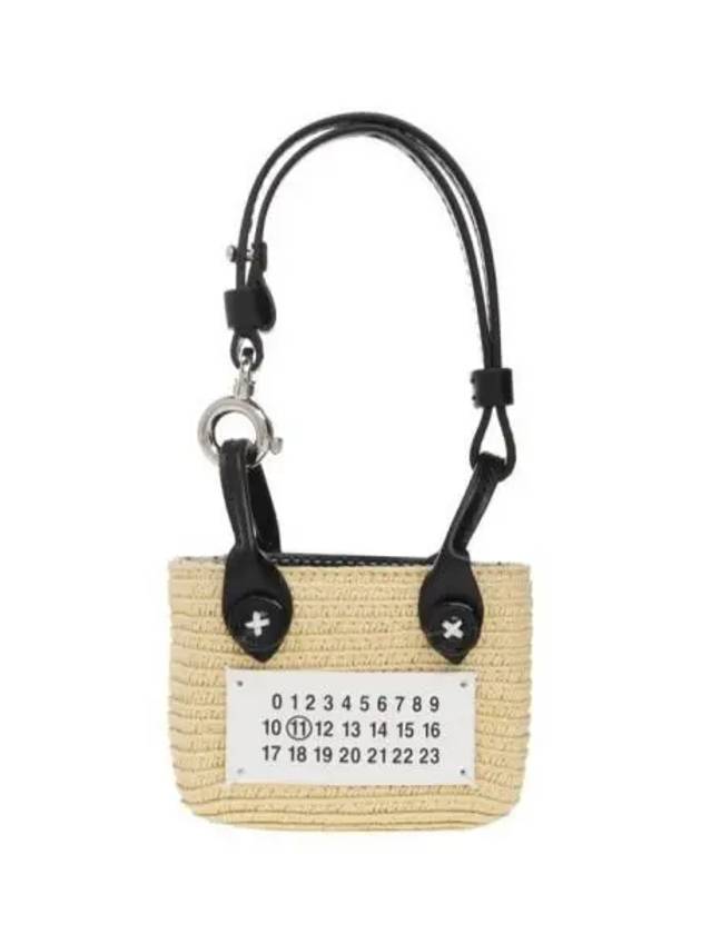 Women s Mini Straw Pouch Bag Beige SA1VL0006 P5391 - MAISON MARGIELA - BALAAN 1