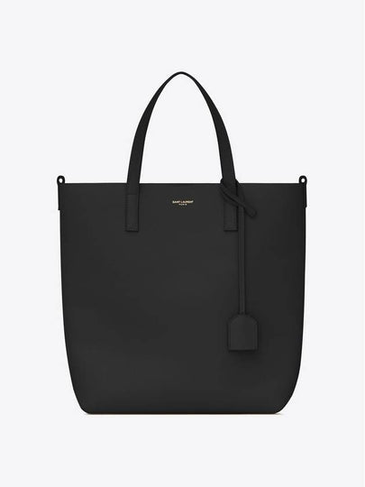 Shopping Toy Supple Leather Tote Bag Black - SAINT LAURENT - BALAAN 2