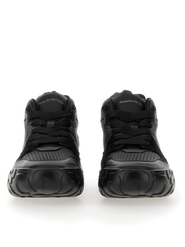 Court Trainer Low Top Sneakers Black - ALEXANDER MCQUEEN - BALAAN 6