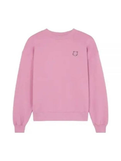 Bold Fox Head Patch Comfort Sweatshirt Pink - MAISON KITSUNE - BALAAN 2