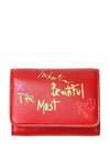 Loubi Gaga Mini Half Wallet Red - CHRISTIAN LOUBOUTIN - BALAAN 2