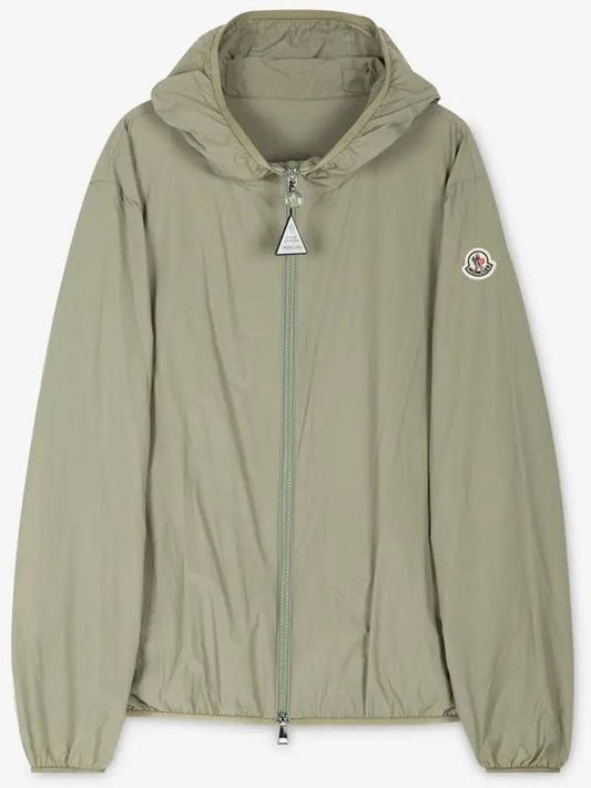 Women's FEGEO Logo Khaki Jacket 1A00135 597IC 92G - MONCLER - BALAAN 2