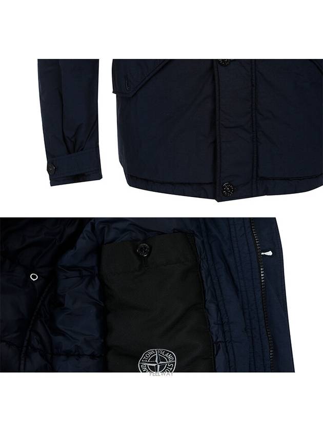 Waffen Patch Naslan Light Watteau Parka Navy - STONE ISLAND - BALAAN 8