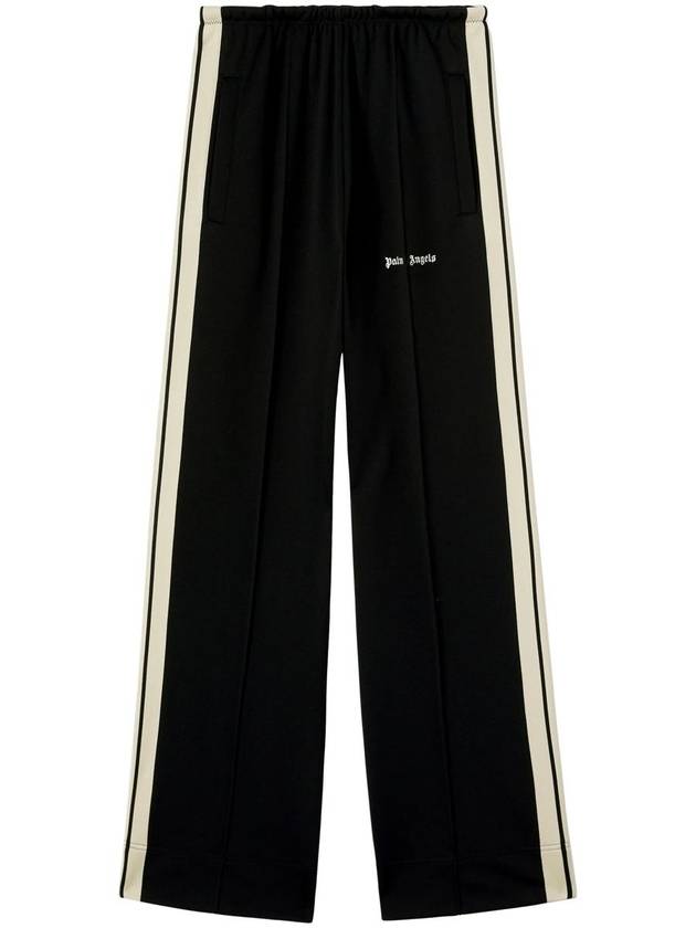 Palm Angels Classic Logo-Embroidered Wide-Leg Track Pants - PALM ANGELS - BALAAN 1