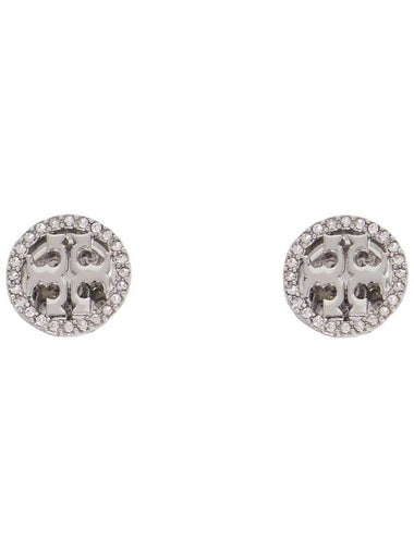 miller pavÃ stud earrings - TORY BURCH - BALAAN 1