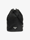 Tessuto Nylon Pouch Black - PRADA - BALAAN 4