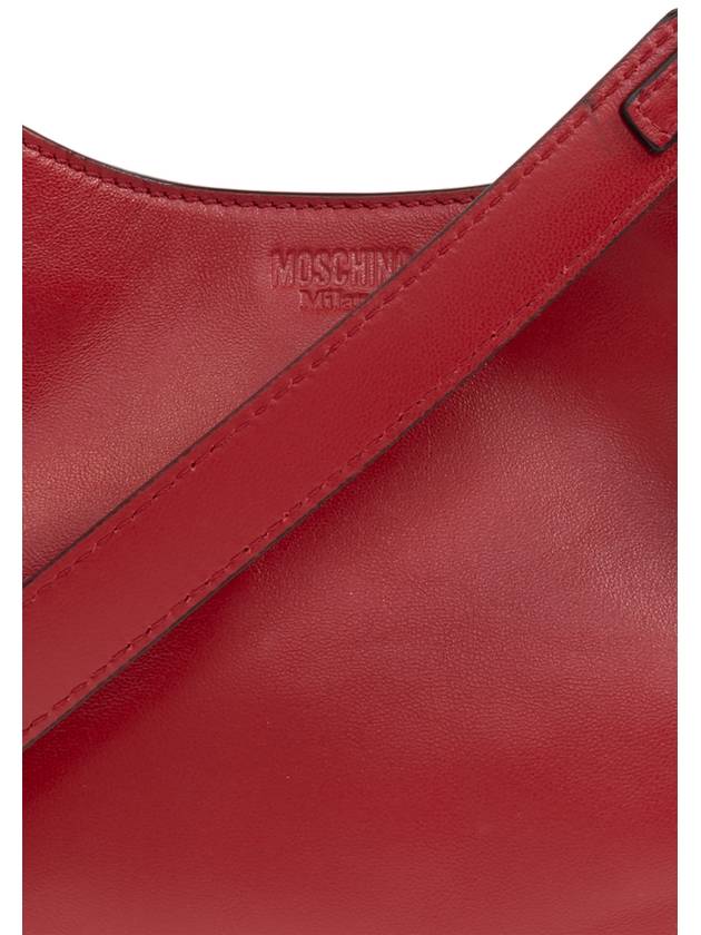 Moschino Leather Handbag, Women's, Red - MOSCHINO - BALAAN 6