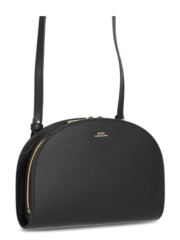 Demi Lune Half Moon Cross Bag Black - A.P.C. - BALAAN.