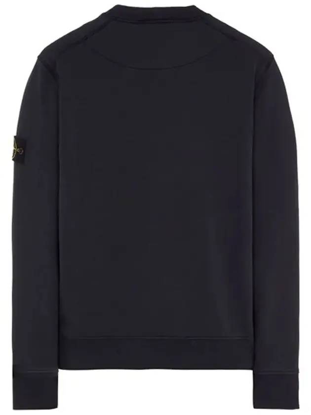 Compass Patch Crew Neck Sweatshirt Navy - STONE ISLAND - BALAAN 3