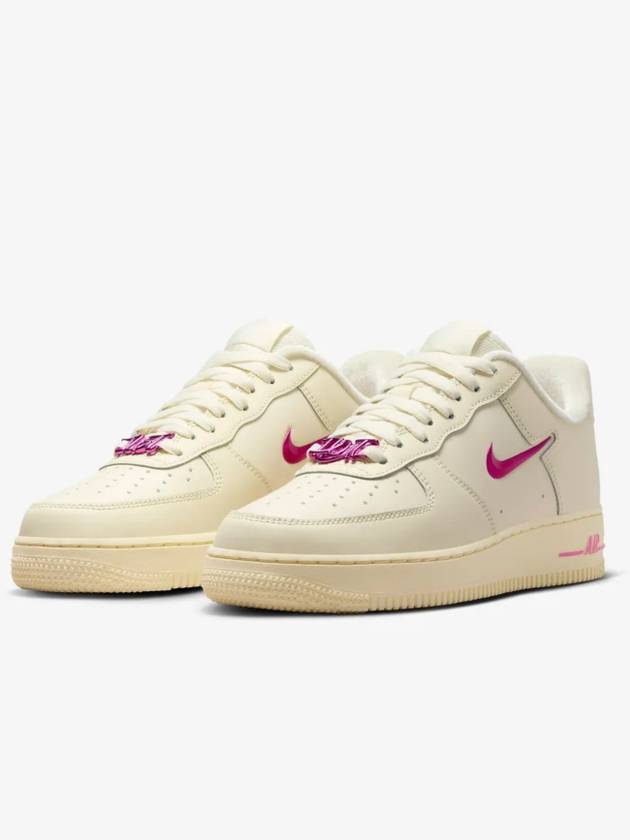 Air Force 1 Low Top Sneakers Coconut Milk Pink - NIKE - BALAAN 6