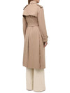 Women's Gabardine Loopback Trench Coat Beige - BURBERRY - BALAAN 5