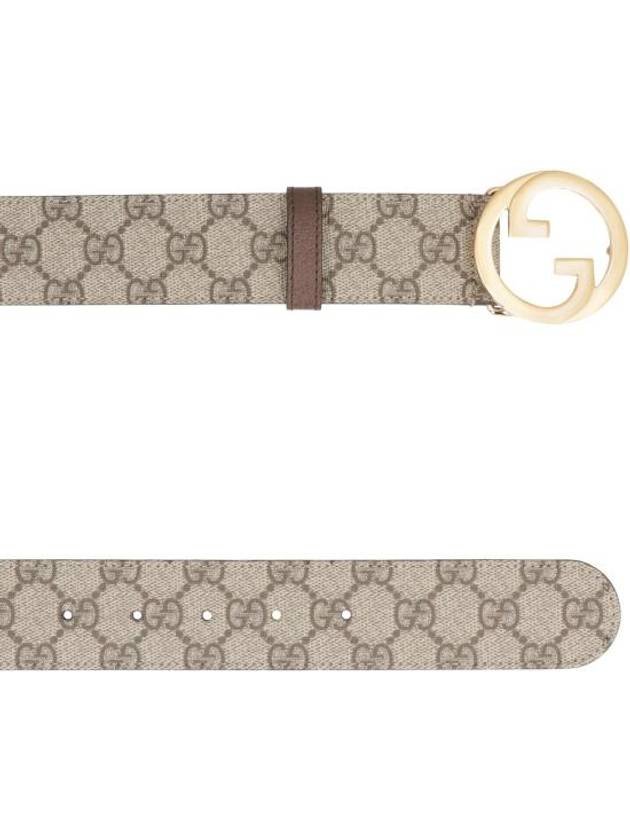 Blondie Belt Brown Beige Ebony - GUCCI - BALAAN 4