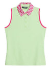 Women s Gigi Sleeveless Top Paradise Green GWJT09000 M073 - J.LINDEBERG - BALAAN 1